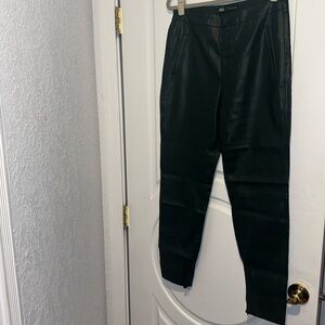 Zara faux leather pants